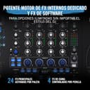 RANE FOUR Controlador DJ Stems Avanzado, 4 Canales, Jog Wheels de 8.5 Pugadas + Displays, Mezclador DJ con FX Internos, Serato DJ Pro + Pitch 'n Time DJ - 3