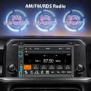 Autoradio 2 DIN Bluetooth con CarPlay Wireless & Android Auto,7 Pollici Touchscreen Stereo Bluetooth con Schermo, Radio con Mirror Link/AM/FM/RDS/Type-C, Supporta Telecamera Posteriore,AirPlay - 5