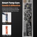 Hair Styler Set Hairstyler 5 in 1 Haarstyler, Airstyler Air Curlers Föhn 5 in 1 Mit Rundbürstenföhn Haarstyler Warmluftbürste Föhn Lockenstab Luft Thermal Brush Für Glätten, Trocknen, Volumen, Locken - 6