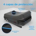 Digicharge Negro Funda Duro para Tomtom Go Classic 6'' Go Discover 6'' Essential 6 '' Go Camper Tour Go Premium Basic 6'' Go 6200 6250 Go 620 61 GO Camper Professional con Compartimentos Accesorios - 3