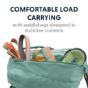 RUFFWEAR Front Range Day Pack, X Small Dog Harness with Pockets, Handle & Lead Attachment, Reflective Trim, Size XS, 43-56cm, River Rock Green - 4