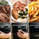 Ninja Foodi MAX Olla eléctrica multifunción con SmartLid, 7,5 l, 12 funciones de cocción en 1, Olla a presión, Freír con aire, Cocción lenta y más, acero inoxidable, OL650EU - 3