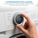 Midea Lavadora 8kg Carga Frontal 1950W, 1350 rpm con Motor Inverter - Lavadoras con 15 Programas y Tecnología Healthguard - Washing Machine Bajo Consumo, Lavado Rápido, Función Vapor y Modo Eco - 4