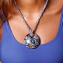 Venetiaurum - Collana Girocollo Multifili per Donna Con Pendente In Vetro Originale Di Murano E Argento 925 - Gioiello Made In Italy Certificato - 4