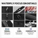 Waterfly Lightweight School Backpack 20L: Casual Daypack Hiking Rucksack for Men Women Work Sports Travel Flight - 8