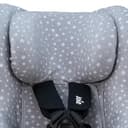 JYOKO Kids Funda de algodón Compatible con Joie I-Spin 360 y Joie I-Safe (White Star) - 5