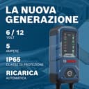 BOSCH Caricabatterie 5A per Auto Camion Moto 0 189 921 040 - 3