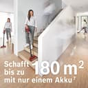 Bosch Akku-Staubsauger Unlimited Gen2 Serie 8 ProAnimal BCS8224PET, Tierhaar-Staubsauger, beutellos, bis 65 Min Laufzeit, mit Wechselakku, Schnellladegerät, Hygiene-Filter, Tierhaar-Bürstenrolle, rot - 7