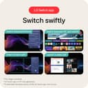 LG SMART Monitor 27U731SA-W, 4K UHD IPS 27 inch, 60Hz, 5ms GtG, HDR10, Wi-Fi, Bluetooth, Home office - Remote Desktop, Airplay, webOS smart apps with remote, Speakers, HDMI, USB-C, White - 15