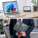 FINTIE Custodia Compatibile con 15 Pollici Microsoft Surface Laptop 7 2024 (Modello: 2037), Cover Leggera Sottile e Rigida Case, Nero Cristallin - 7