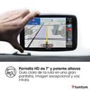 TomTom GPS para Coche Go Superior (7 Pulgadas, Estado del tráfico y alertas de radares Gracias a TomTom Traffic, mapas del Mundo, actualizaciones rápidas Mediante WiFi, Precio del Combustible) - 4