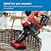 Bosch Unlimited 7 BCS71PETGB ProAnimal MultiUse Lightweight Cordless Vacuum Cleaner with Flex Tube and Pet Accessories, 1 Battery, 40 minutes runtime - Tornado Red - 5