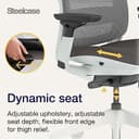 Steelcase Series 2 Ergonomic Office Chair With LiveBack Lumbar Support And 4D Armests Nickel/Anthracite; Made in Europe - 6