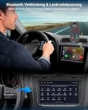 VW Autoradio mit Bildschirm 2+64GB für Golf 5 6 Polo T5 Passat Touran Seat Skoda, 2Din Bluetooth Auto Radio mit Navi DAB WLAN FM/AM, Apple Carplay, Android Auto, Lenkrad Strg,Android 14 (9 Zoll) - 4