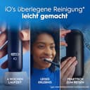 Oral-B iO Series 2 Elektrische Zahnbürste — Electric Toothbrush, Inkl. 1 Aufsteckbürste, Reise-Etui — 3 Putzmodi für Zahnpflege, GUT GETESTET (2,2) von STIFTUNG WARENTEST, Designed by Braun, Schwarz - 9