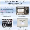 Superpard NVMe SSD 256GB for MacBook Pro Retina 13" A1708 (2016-2017) EMC 2978/3164 Non-Touch Bar Models (MacOS Pre-Installed) - 7