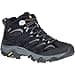 Merrell Women's Moab 3 Mid GTX Waterproof Walking Boot, Black/Grey, UK 5.5 - 2