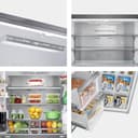 Hisense RQ758N4SWSE Frigorifero Quattro Porte Americano, Grande capacità 606 litri, Finitura Inox, Total No Frost, Classe E, Motore Inverter, Metal Cooling, Convert Zone, WiFi - 11