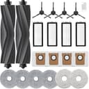 AVAENZO Kit di Accessori per Dreame L20 Ultra, L20 Ultra Complete, 2 Spazzola Principale, 6 Panni Mop, 4 Filtro Hepa, 4 Spazzola Laterale, 4 Sacchetti Robot Aspirapolvere Ricambi - 1