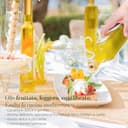 ALBORI Soave - Olio Extravergine di Oliva Italiano 5 Litri NUOVO 2025/2026 Estratto Freddo, Olio di Oliva con Olive Leccino e Peranzana Delicato per Pesce, Carne, Verdura, Box con Versatore Antispreco - 6