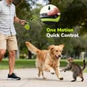 Pecute Guinzaglio Retrattile per Cani, Guinzaglio per Cane 8m con Guinzaglio Esteso Senza Grovigli a 360°, Impugnatura Antiscivolo e Pulsante di Freno Rapido,Verde - 3