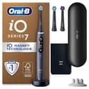 Oral-B iO Series 7 Plus Edition Elektrische Zahnbürste/Electric Toothbrush, Inkl. 3 Aufsteckbürsten, 5 Putzmodi für Zahnpflege, Reiseetui, Designed by Braun, Schwarz - 1