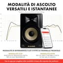 M-AUDIO Forty Eighty - Cassa Monitor da Studio Attiva da 8" per la Produzione e il Mixing, con Accurato Crossover DSP, EQ, App di Controllo e Bluetooth, 150W - 4