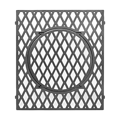 onlyfire Cast Iron BBQ Cooking Grate for Weber Genesis E/S/EX/SX/EPX 325 335 425 435 (2022) Gas Grills,Grill Grate for Weber Genesis II 300&400 Series(Required Additional Weber Crafted Cooking Grate)