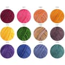 LANA GROSSA Cool Wool Vintage | Merinoklassiker mit Ton-in-Ton Farbeffekt | Handstrickgarn aus 100% Schurwolle (Merino extrafein) | 50g Wolle zum Stricken & Häkeln | 160m Garn FB 7369 - 5