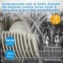 Midea Lavavajillas 60 cm+++ Blanco para 14 servicios - Lavaplatos libre instalación - Compacto con 10 Programas de Lavado integrable - Filtro Antibacterias y Programación Horaria Nuevo Modelo - 10