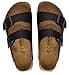 BIRKENSTOCK Arizona SL Birko-Flor Unisex Adult Sandals, Normal (Arizona) - Black 1018222, size: 42 EU - 3