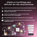 Philips Hue Bombillas LED Inteligentes A60, White and Color Ambiance, Luz blanca y de colores, E27, 6 W, Regulable 1000-20.000 K, 810 lm, Alexa, Google Assistant y Apple Home, Pack de 2 - 9