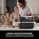Ninja Foodi FlexDrawer Freidora de aire con compartimento doble, 10,4 l, 7 en 1, no usa aceite, con divisor de cestas extraíble, piezas antiadherentes y aptas para lavavajillas, en negro, AF500EU - 5
