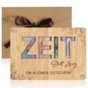 MLWSKERTY Fermasoldi Artigianale in Legno | Fermasoldi in Legno Artigianale Personalizzato Fatto a Mano, per Uso Quotidiano - 6