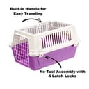Ferplast Atlas Pet Carrier | Small Pet Carrier for Dogs & Cats w/Top & Front Door Access - 4
