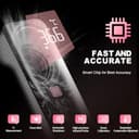 No-Touch Forehead Thermometer for Adults, Infrared Digital Thermometer for Kids, Accurate Reading with LCD Display, Mute Mode, Memory Recall - 4