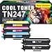 TN247 TN-243CMYK DCP-L3550CDW Toner Compatibili Per Brother MFC-L3750CDW Toner TN-247 TN243 MFC-L3770CDW HL-L3210CW HL-L3230CDW MFC-L3710CW MFC-L3730CDN TN243CMYK TN 243CMKY 247 TN-243 5-Pack - 1