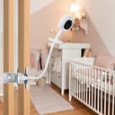Baby Monitor Mount Compatible with Nanit Pro Smart Baby Monitor & Flex Stand ,Also for Cameras with 1/4 Screw Mount Flexible Long Gooseneck ArmBaby Camera Holder Stand Without Tools - 3