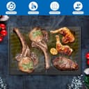 56040 56041 Grill Griddle Replacement Parts for Napoleon PRO 500 Prestige 500 Napoleon LEX Series Reversible Cast Iron Griddle Insert BBQ Grill Accessories - 4