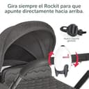 Rockit Rocker recargable – Ayuda para dormir para bebés balancea suavemente cualquier cochecito o cochecito, velocidad ajustable – Se adapta a todos los cochecitos y cochecitos para crear un bebé - 6