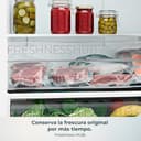 Cecotec Frigorífico Combi Con Dispensador de Agua 322L Bolero CoolMarket Combi 322i WD Inox D. 185,5cm de Alto, 59,5cm de Ancho, Tecnología Multi Airflow, HumidityFlex HUB, LED Interior - 9