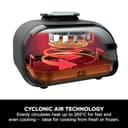 Ninja Foodi MAX Health Grill & Air Fryer 5.7L with Digital Cooking Probe, 6-in-1, Air Fry, Grill, Bake, Roast and more, Dishwasher Safe Parts, Large Grill Plate, Grey and Silver, AG551UK - 6