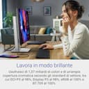 Dell U2724DE UltraSharp Thunderbolt 27" QHD (2560x1440) Monitor, 120Hz, IPS Black, 5ms, 98% DCI-P3, 2x Thunderbolt, 2x USB-C, 2x DisplayPort, HDMI, 4x USB, RJ45, 3 Anni di Garanzia, Argento - 4