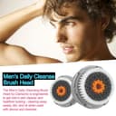 Brushot Gesichtsreinigungsbürstenkopf für Herren, kompatibel mit Clarisonic Mia 1, Mia 2, Mia Fit, Alpha Fit, Smart Profile Uplift und Alpha Fit, 4 Stück - 5