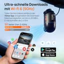 70mai Dash Cam 4K Omni, 4K+1080P Dashcam Auto 360 Grad Vorne und Hinten mit Dual STARVIS 2 HDR, 4G LTE, AI-Bewegungserkennung, Nachtsicht, GPS 5GHz WiFi 6, 24H Parkmodus, App-Steuerung, 128GB SD-Karte - 6