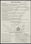 Maxstar Reloj de Pared 50CM para Salón a Pilas, Silencioso Sin Tic-TAC, Estilo Madera Metal, LED Moderno Dormitorio/Oficina (Números Romanos, Negro-20) - 9