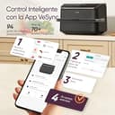 Cosori Freidora de Aire Dual Blaze TwinFry 10 Litro-True Metal-Doble Resistencia 2800 W (35–240 °C)-Divisor para Zonas de la Gran Doble Cesta-6 Funciones-Smart WiFi-Máx 10 Personas-Limpiable - 11