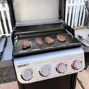 Full Size Griddle Insert with Handles for Weber Spirit 400 Series(2025 Models), Flat Top Grill Insert Replacement Parts for Weber Spirit E425 S425 E435 EP425 EP435(2025), Non-stick Carbon Steel, Black - 5