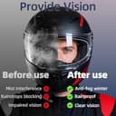 Antiempañamiento para Shoei GT Air – Lente interior antivaho para visera Pinlock, casco de moto, adecuado para Shoei GT Air3/Air2/Air, Neotec3/Neotec2/Neotec, X Spirit 3/X Spirit 2, Nxr, Qwest - 6