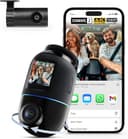 70mai Dash Cam 4K Omni, 4K+1080P Dashcam Auto 360 Grad Vorne und Hinten mit Dual STARVIS 2 HDR, 4G LTE, AI-Bewegungserkennung, Nachtsicht, GPS 5GHz WiFi 6, 24H Parkmodus, App-Steuerung, 128GB SD-Karte - 1